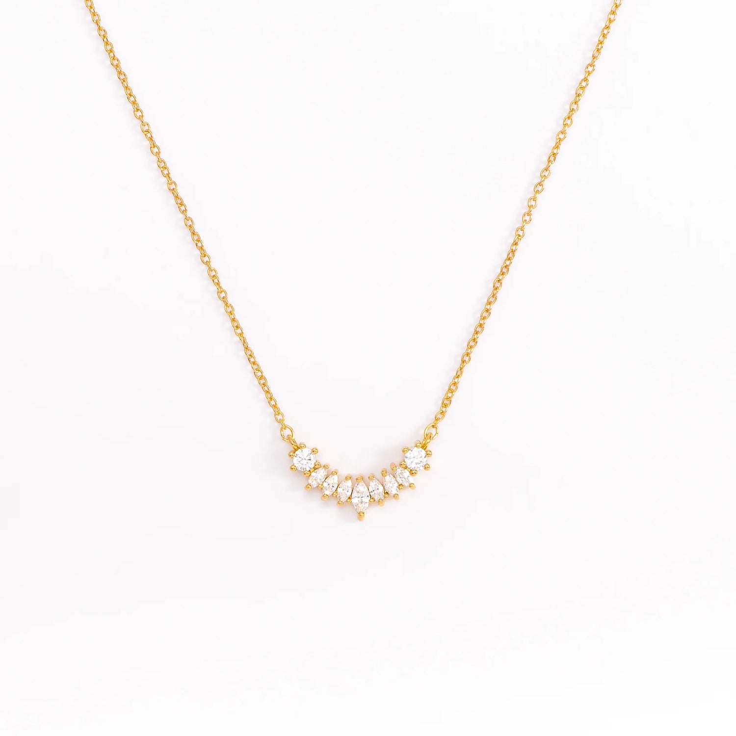 Collar Marquises en Curva