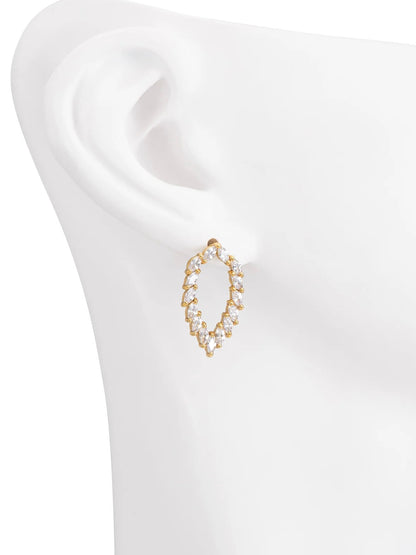 Aretes Espiga - Dorado