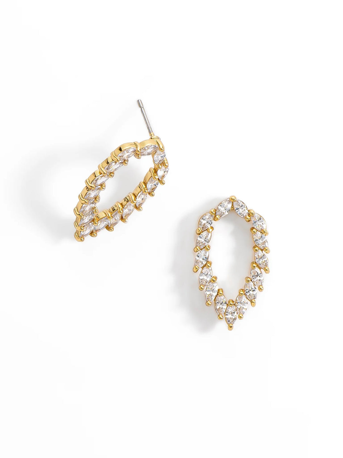 Aretes Espiga - Dorado