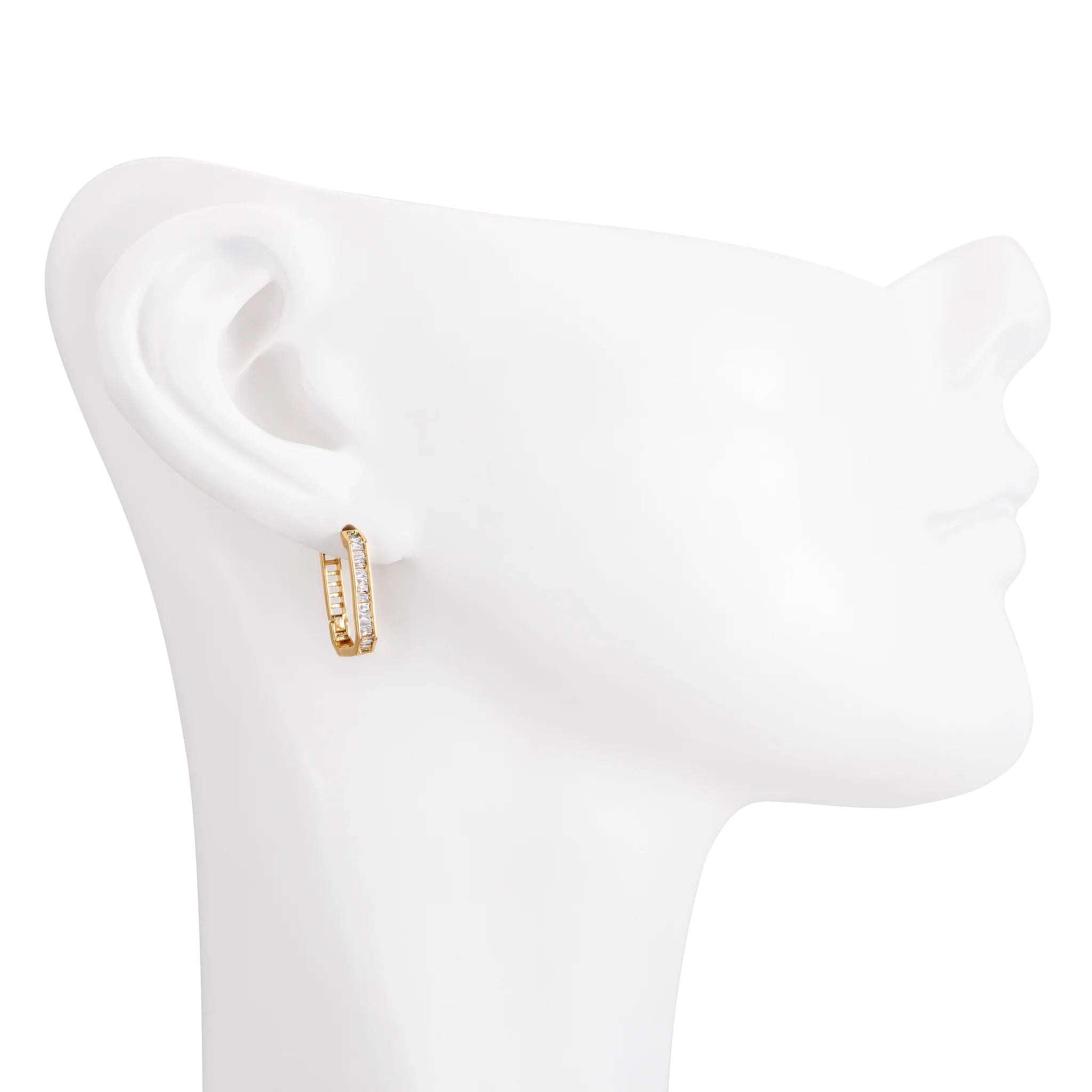 Hoops Rectangular Circonia