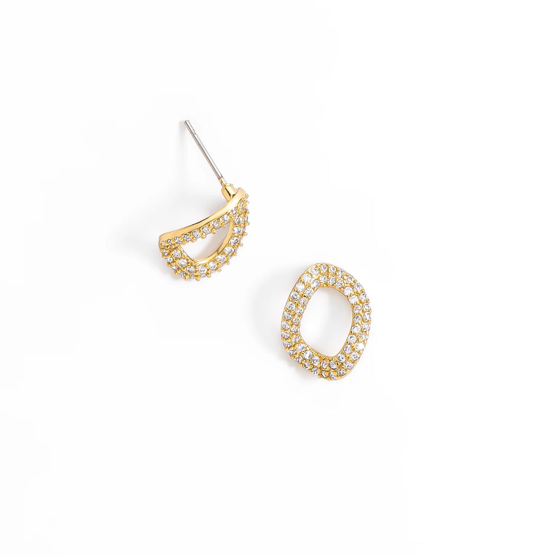Aretes Oval Curvo
