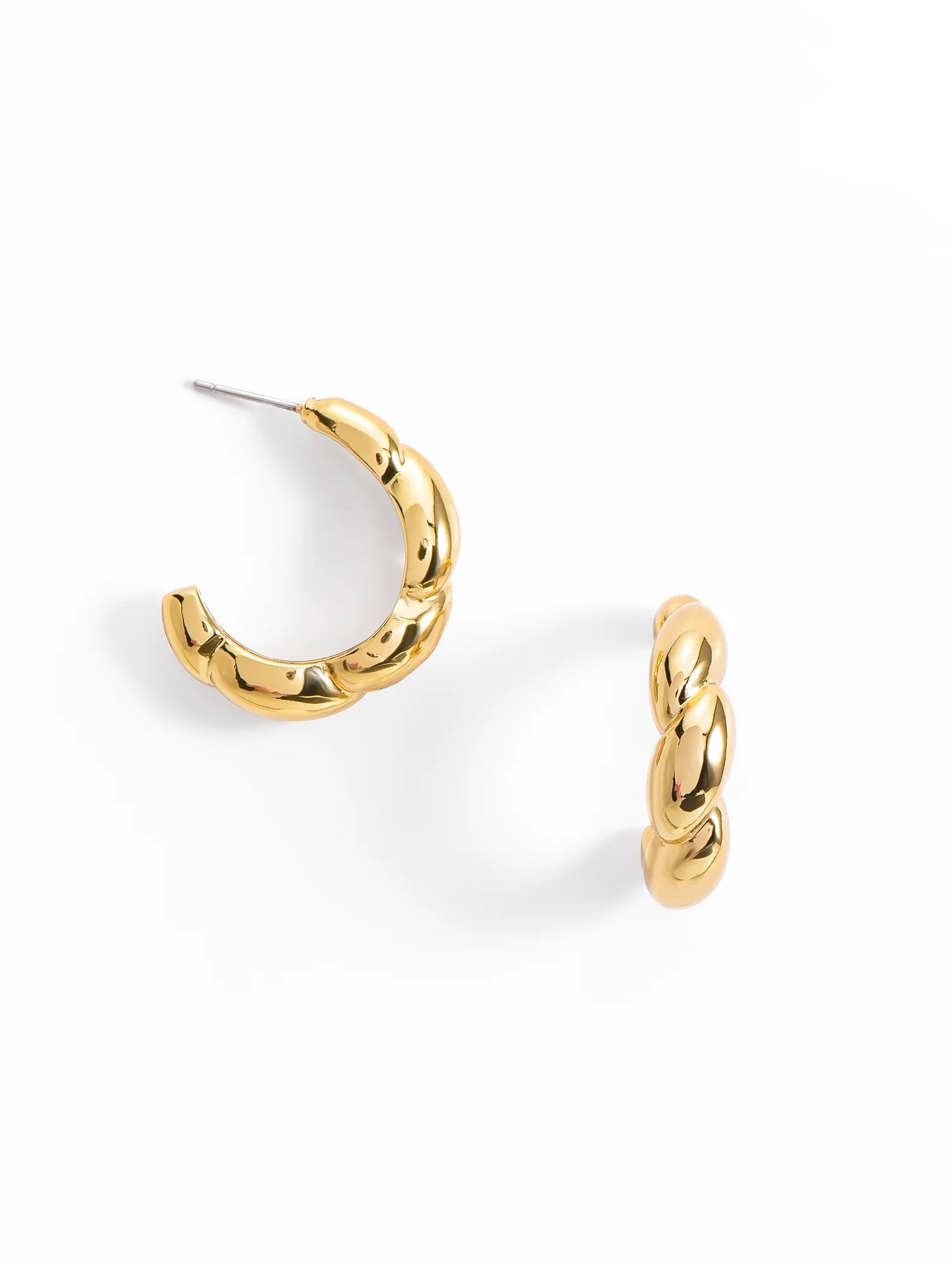 Aretes Baguette Oro