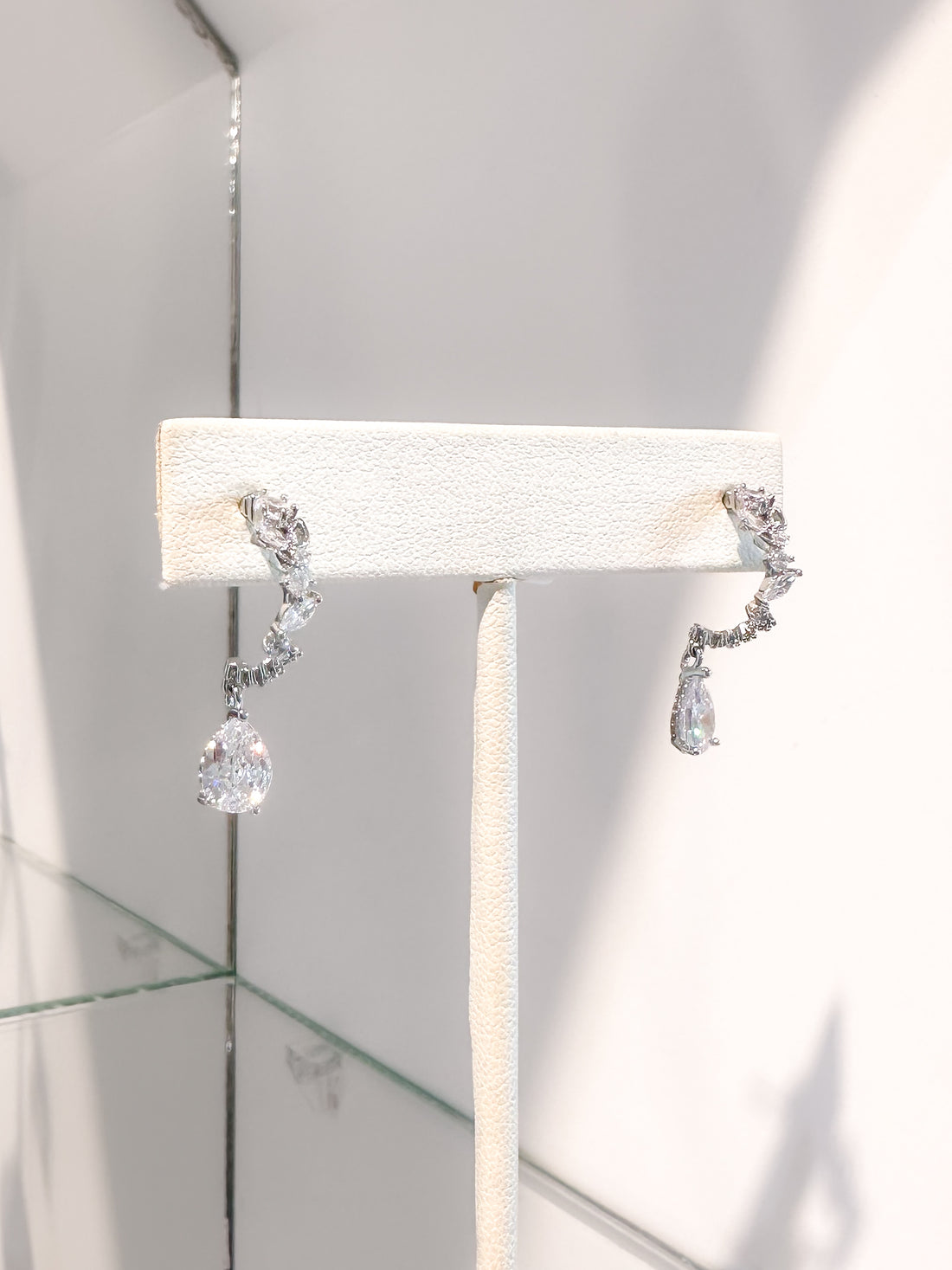 Aretes Gota Zirconia