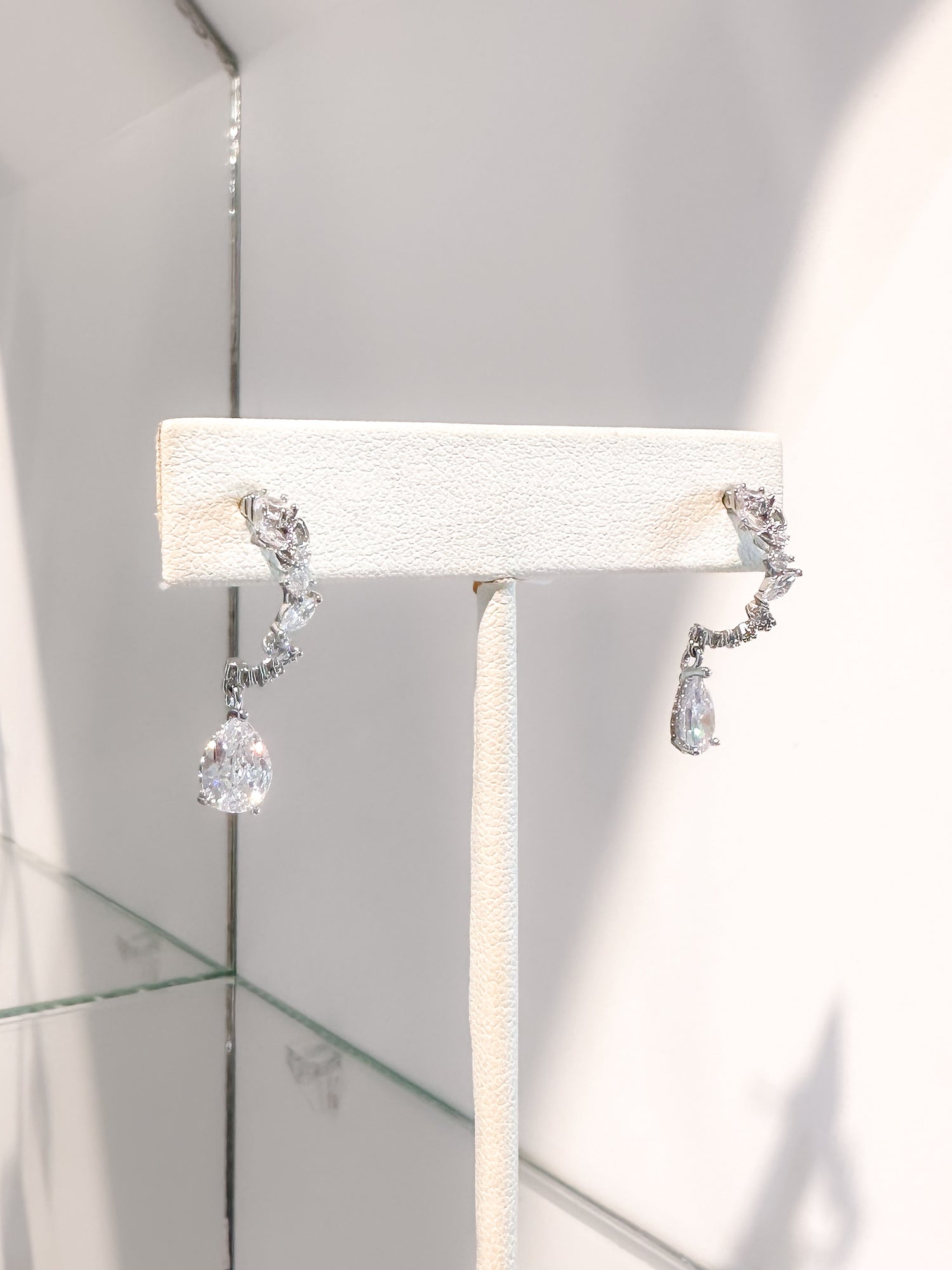 Aretes Gota Zirconia