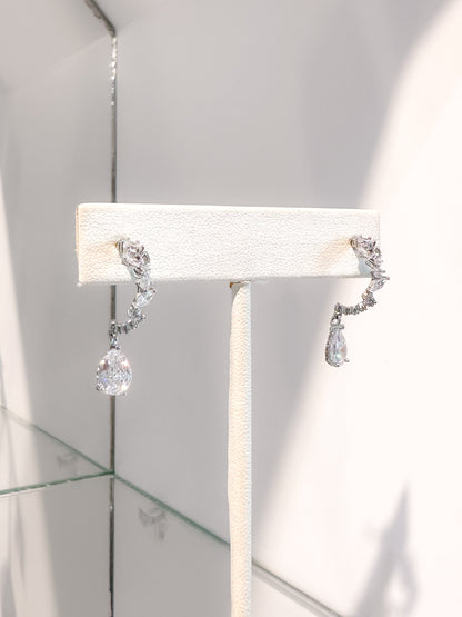 Aretes Gota Zirconia