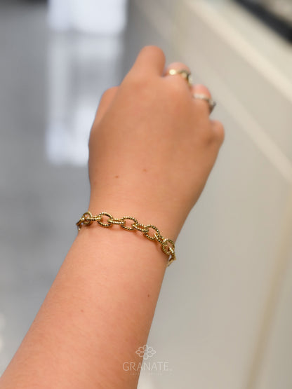 Pulsera Eslabones Ovalos