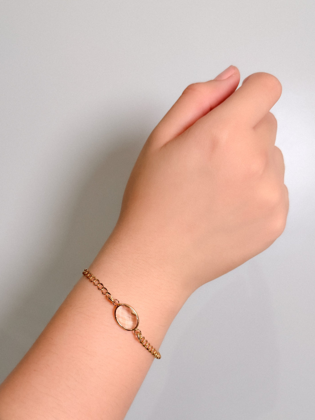 Pulsera Oval Cristal