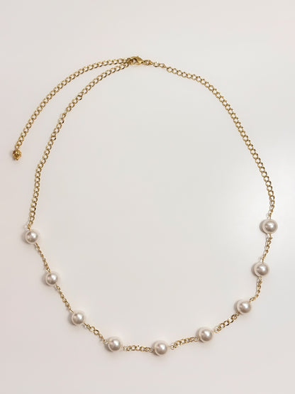 Collar 9 Perlas Swarovski