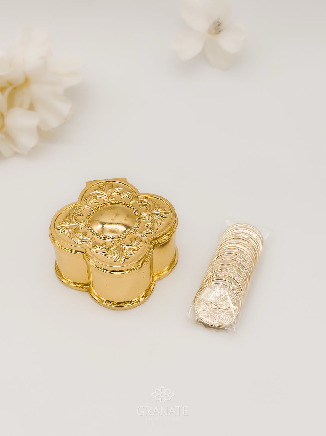 Set Arras Flor Dorado