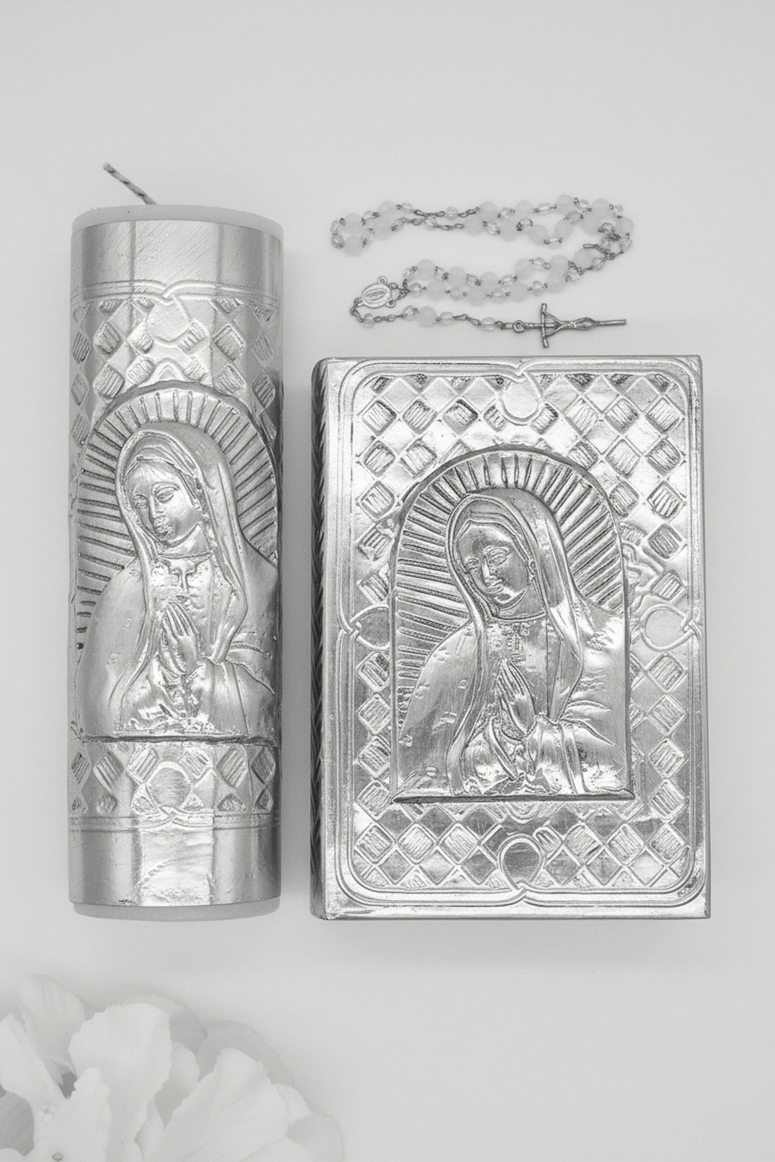 Kit Virgen Arco - Plateado