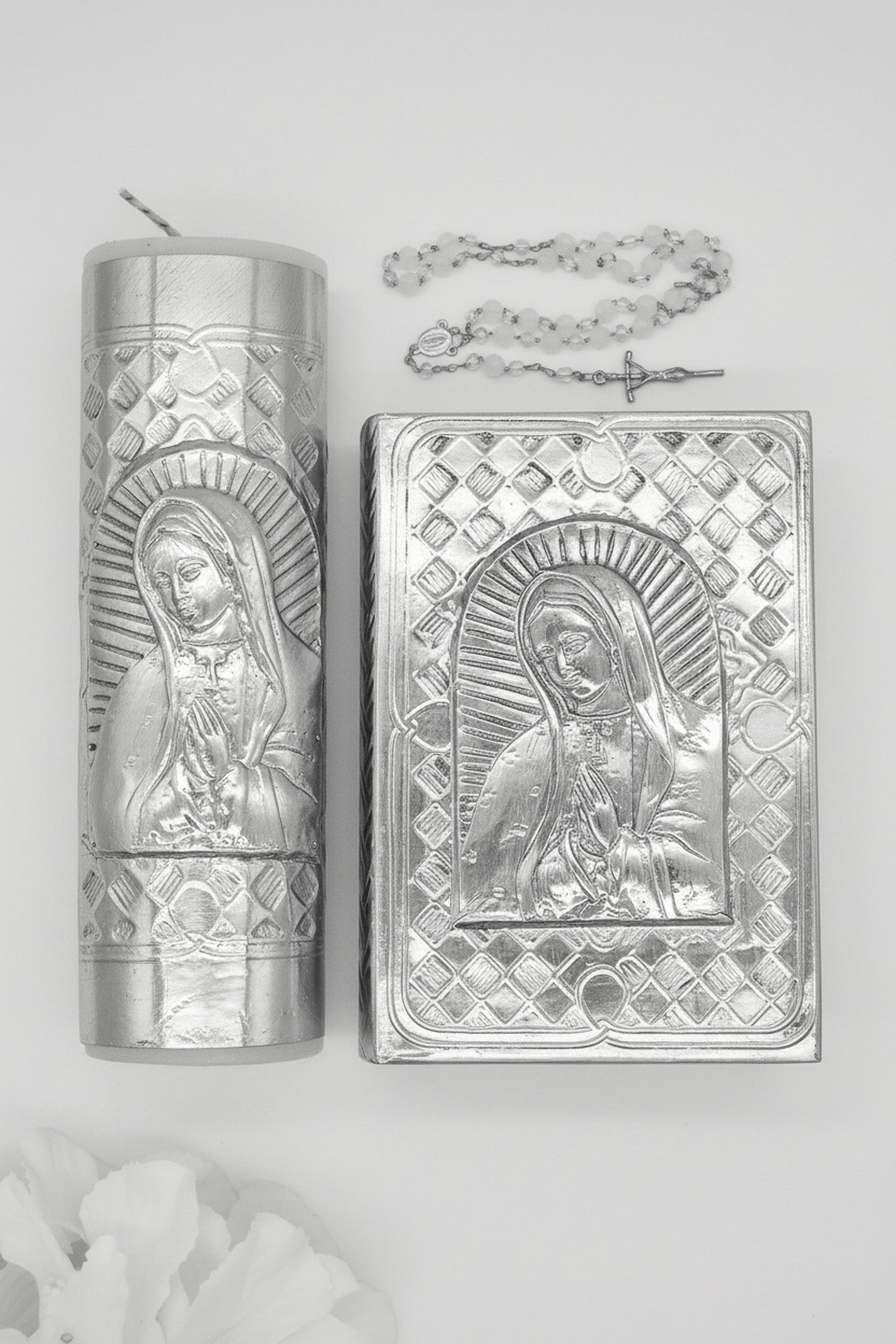 Kit Virgen Arco - Plateado