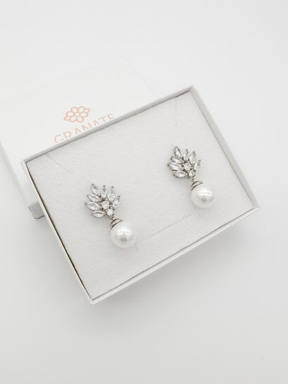 Aretes Marquises Perla