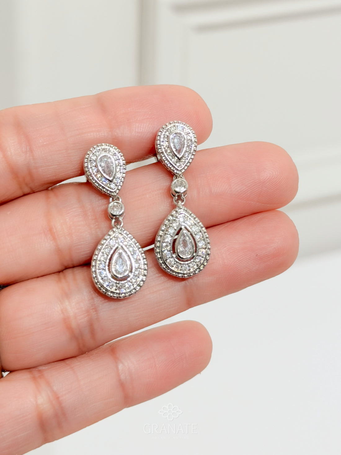 Aretes Gotas Contorno