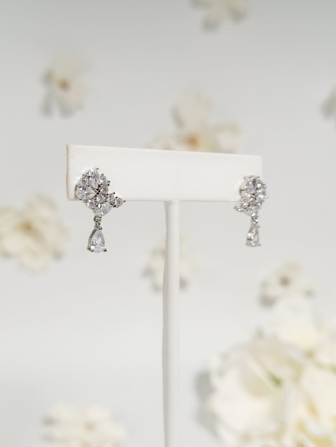 Aretes Mix de Gotas Zirconias
