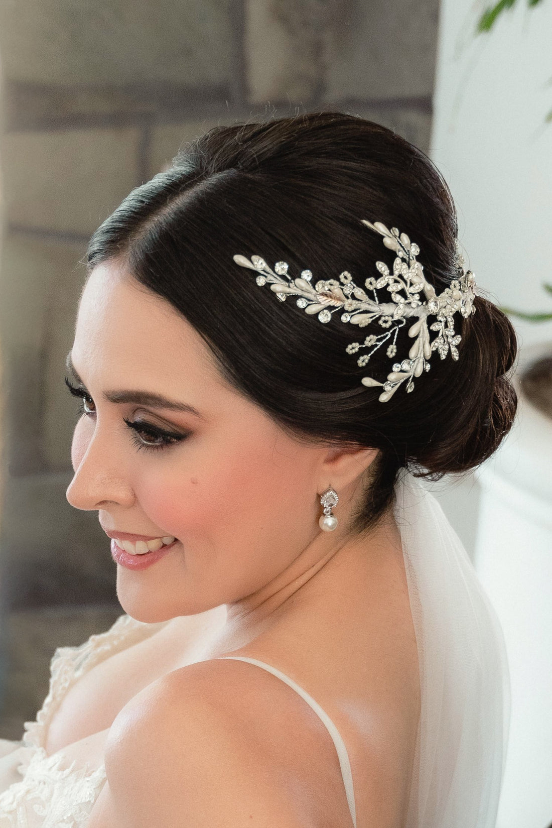 Aretes Gota Perla
