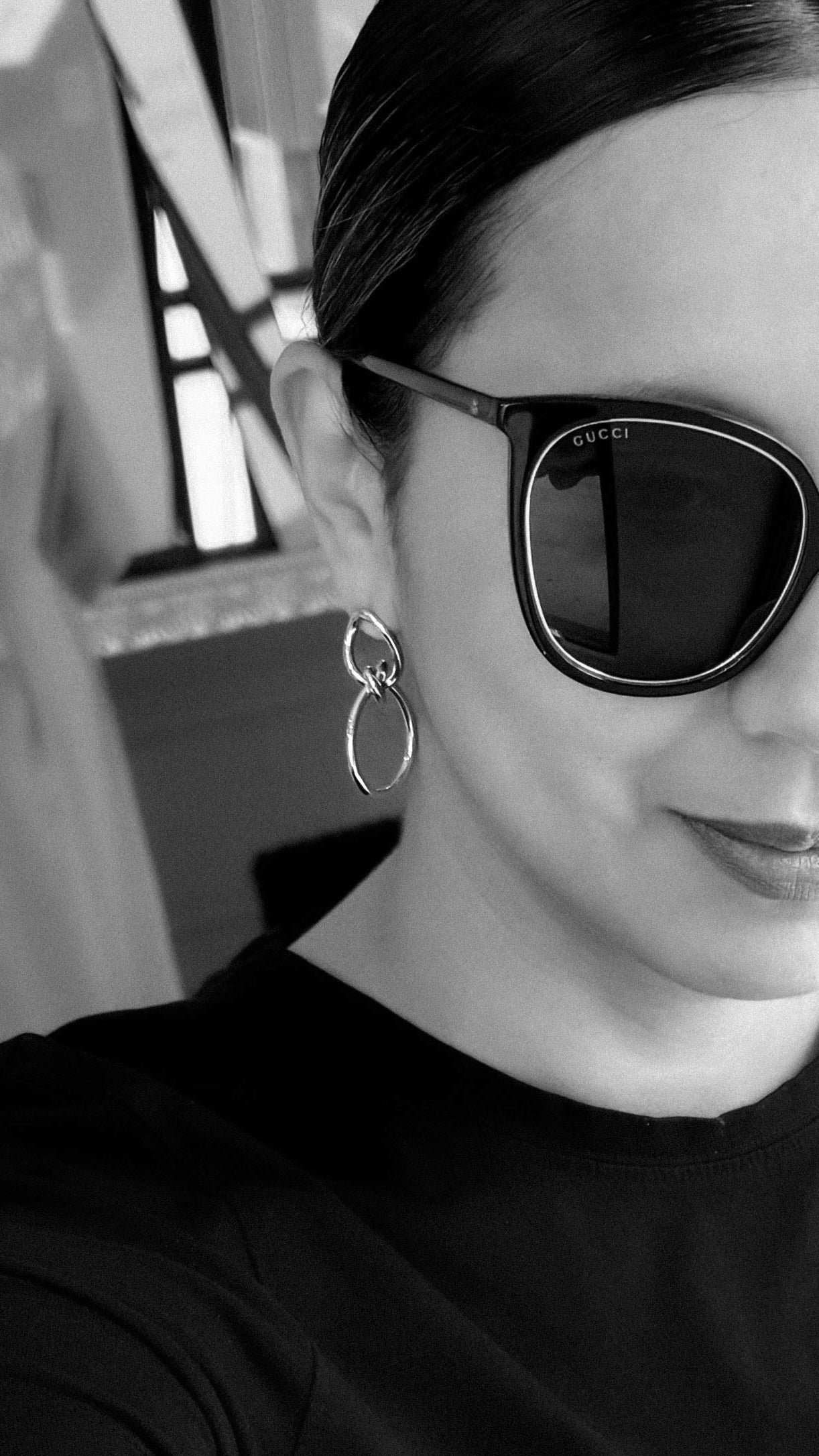 Aretes Aros Nudo - Plateados