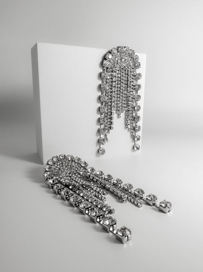 Aretes Arco Cristales
