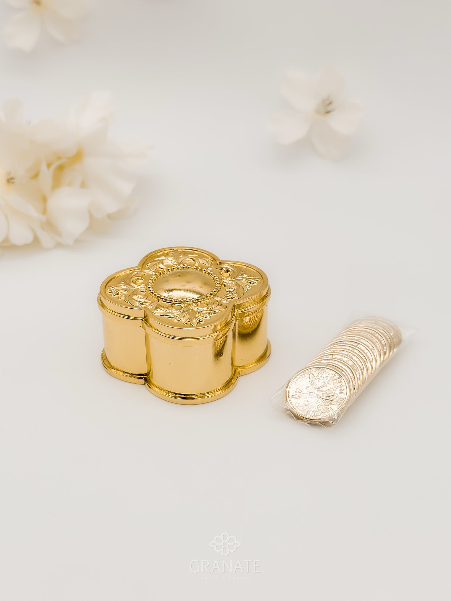 Set Arras Flor Dorado