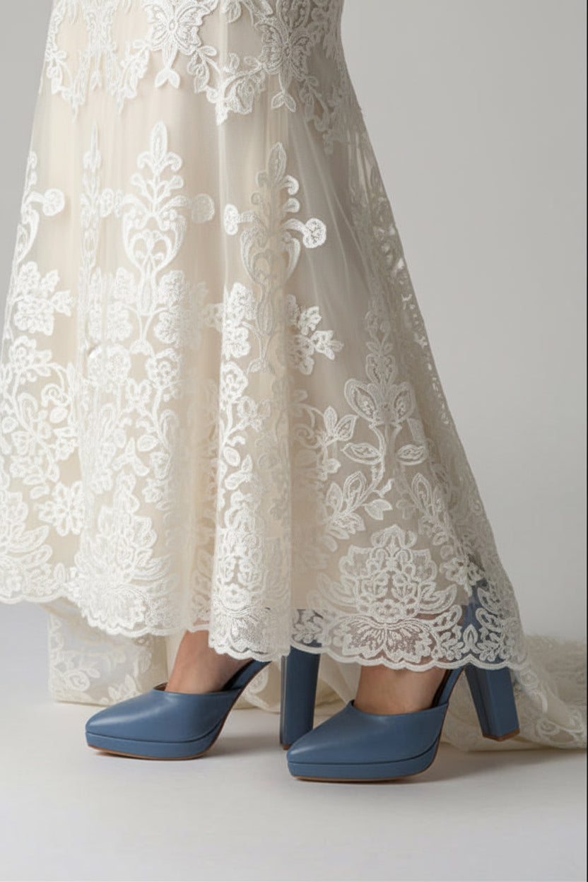 Zapatillas Teresa Plúmbago