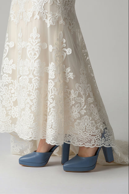 Zapatillas Teresa Plúmbago