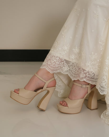 Zapatillas Petra Nude