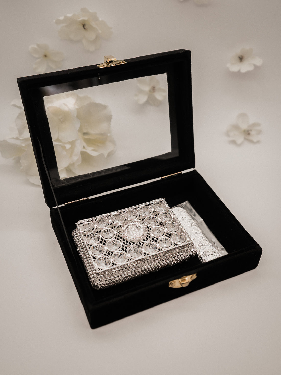 Estuche Arras Guadalupe - Plateado