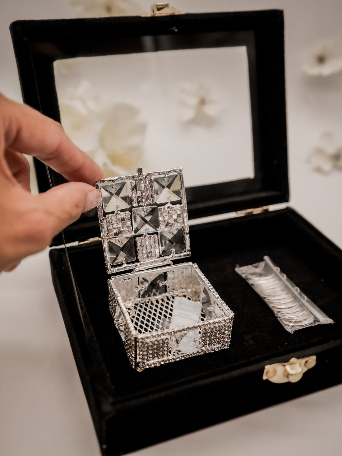 Estuche Arras Agedrez Cristales
