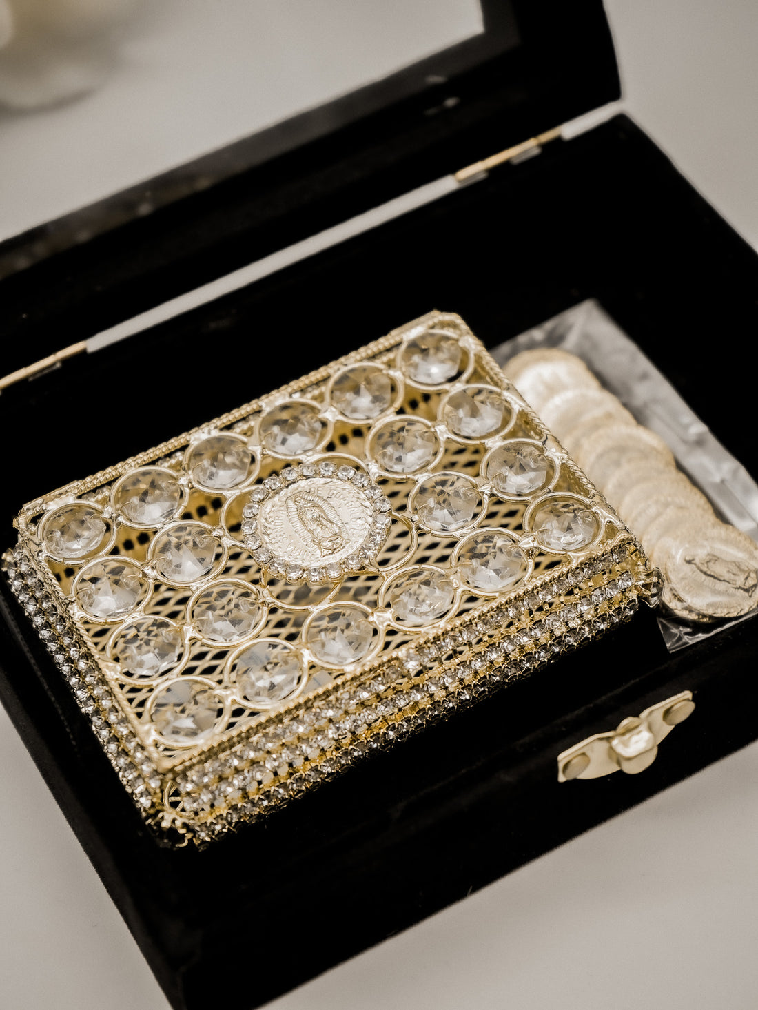 Estuche Arras Guadalupe - Dorado