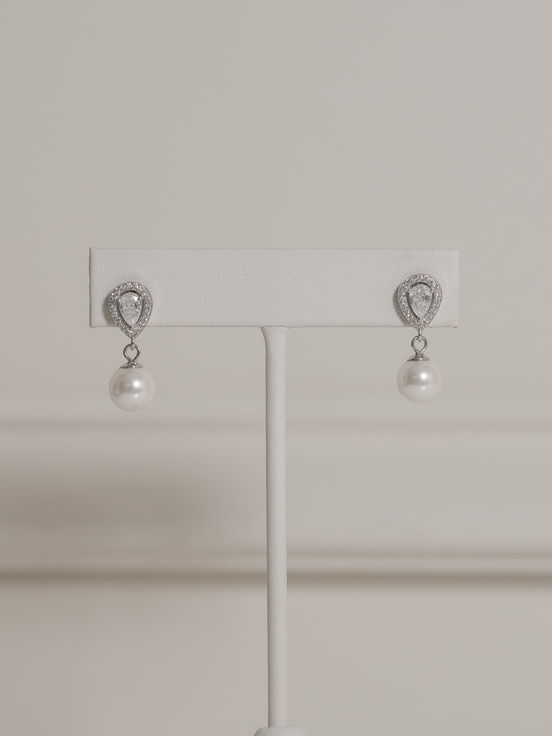 Aretes Gota Perla