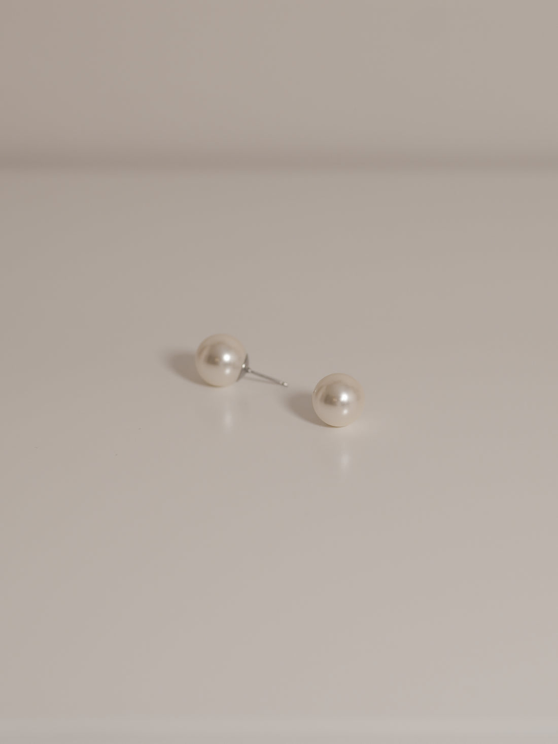 Aretes Bola Perla 12 mm
