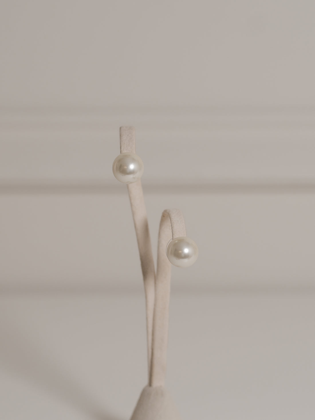 Aretes Bola Perla 12 mm