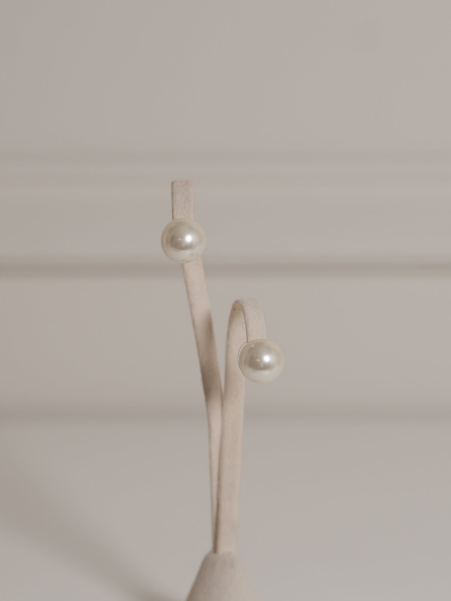 Aretes Bola Perla 12 mm