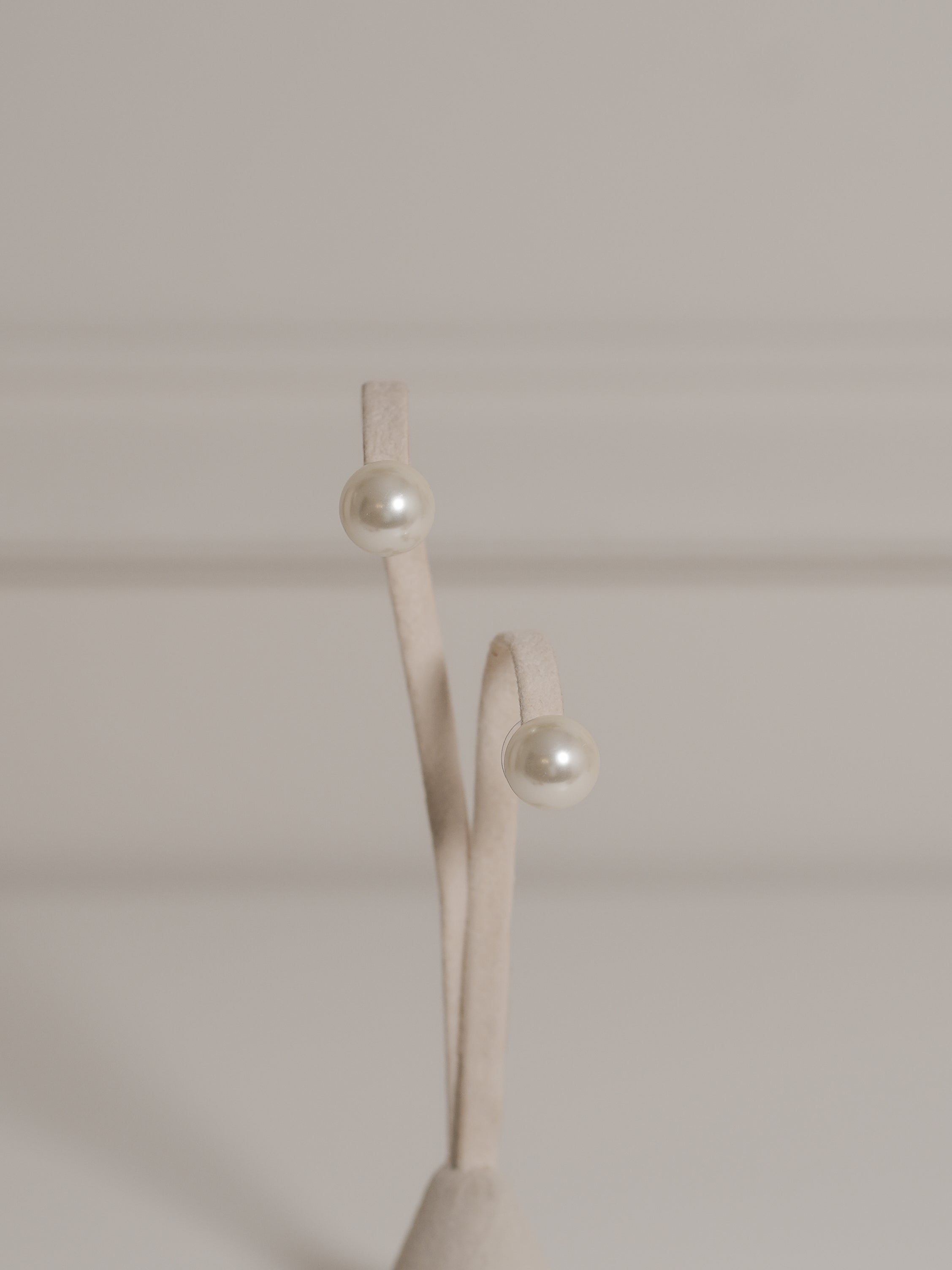 Aretes Bola Perla 12 mm