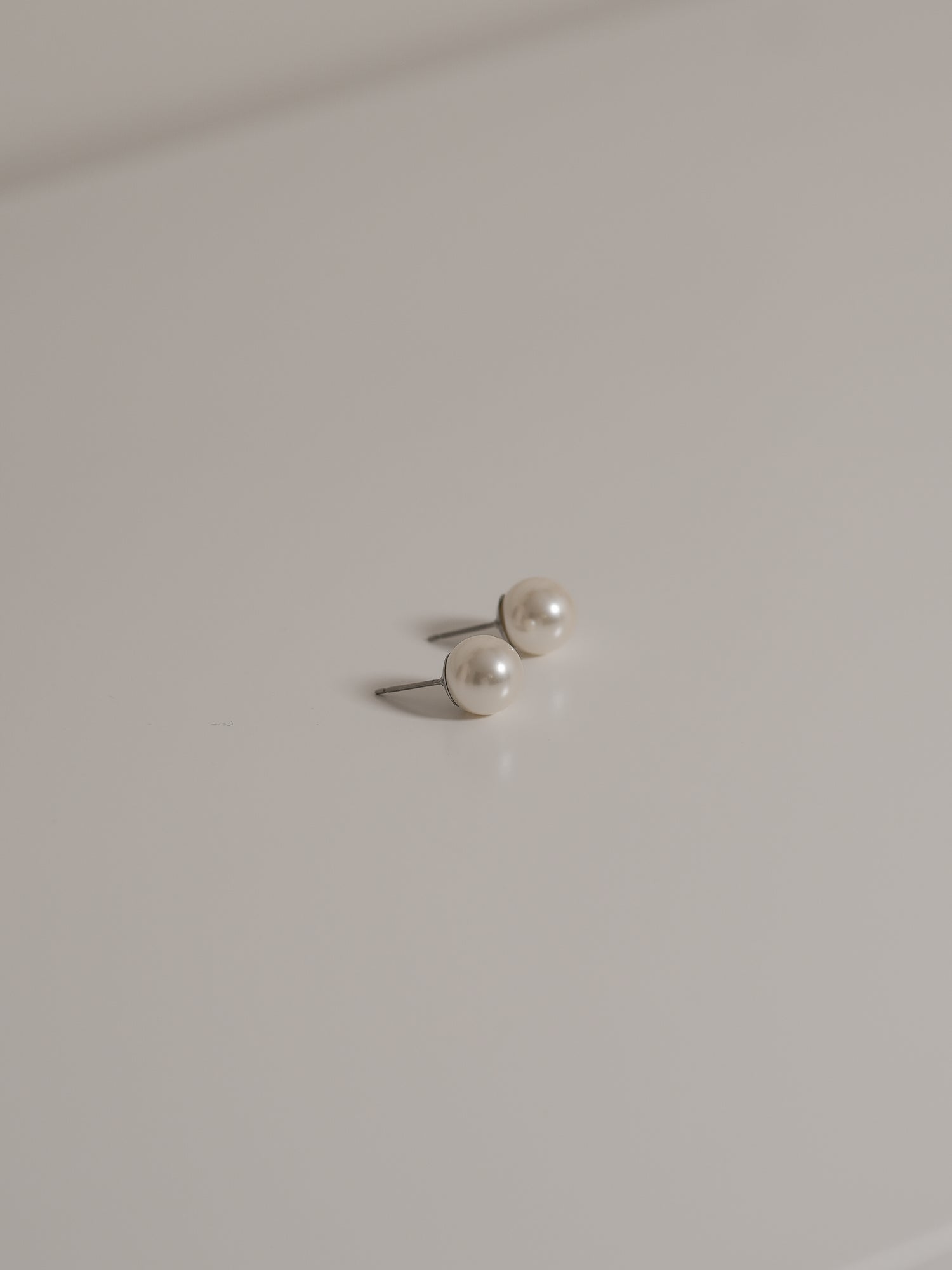 Aretes Bola Perla 10 mm