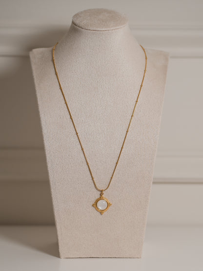 Collar Dije Blanco