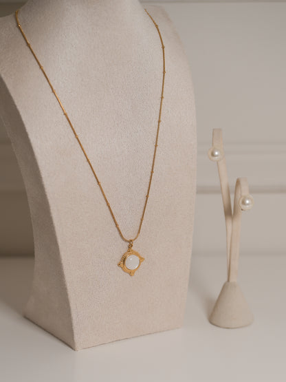 Collar Dije Blanco