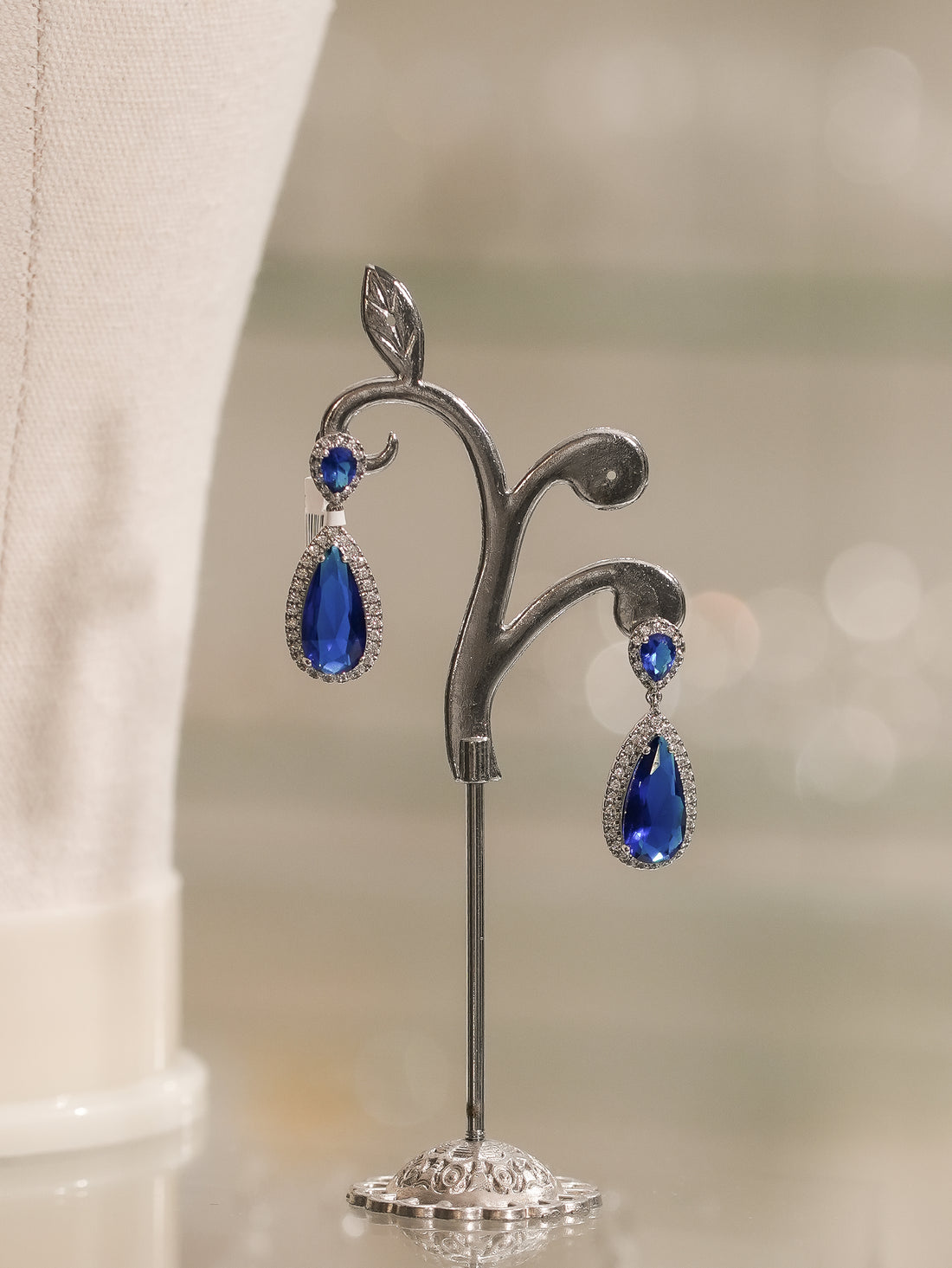Aretes Gota - Azul