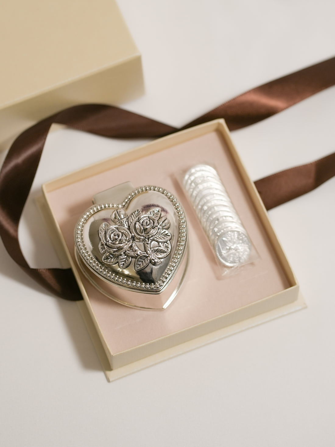Set de Arras Floral Corazón