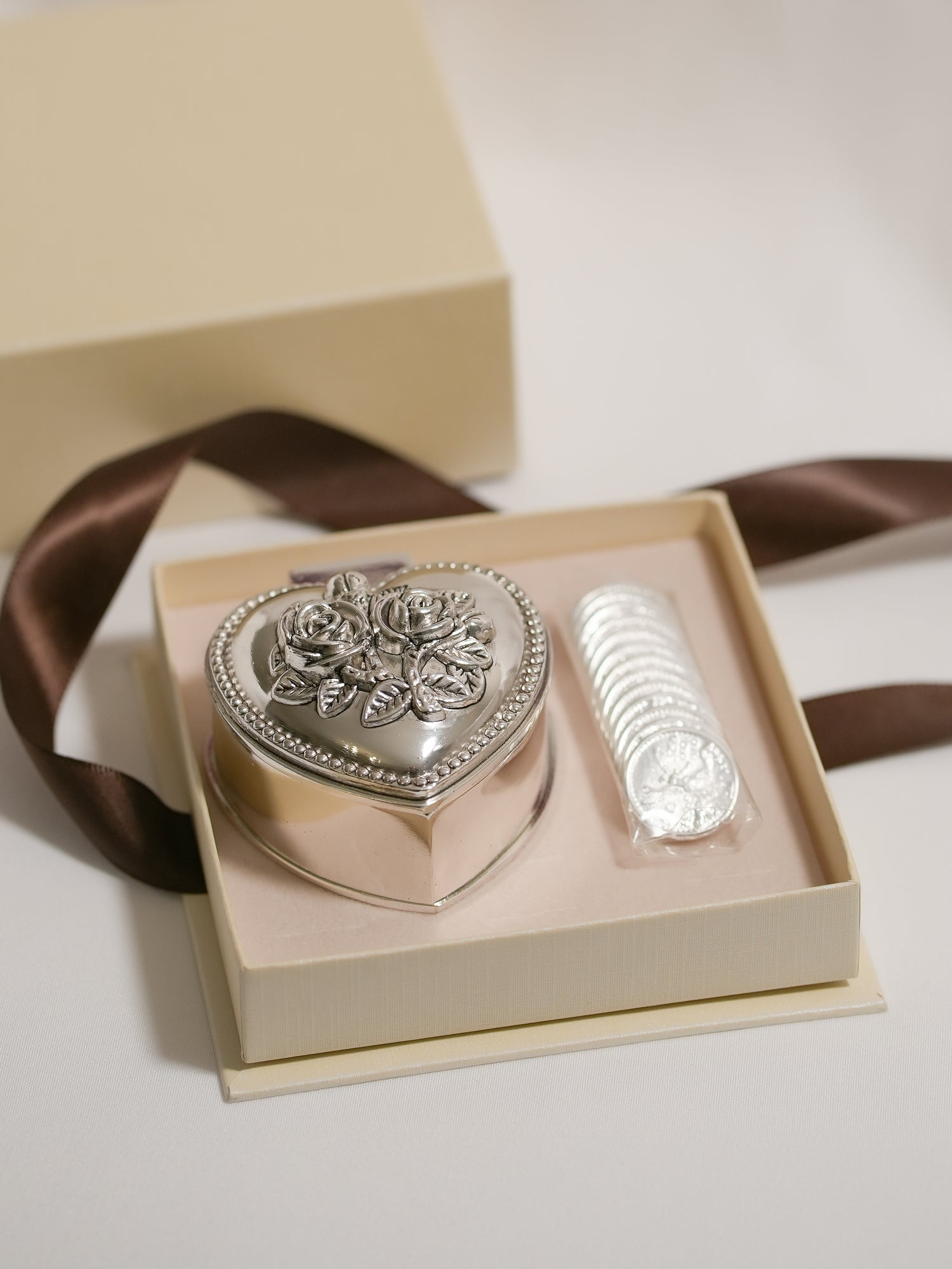Set de Arras Floral Corazón