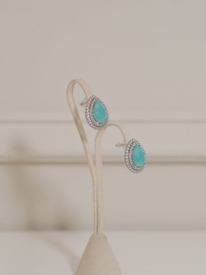 Aretes Gota Halo