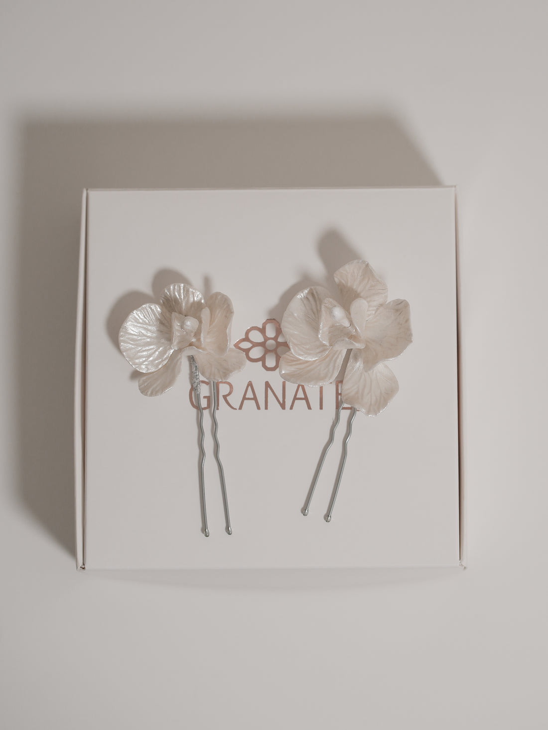 Dúo Horquillas Orquídeas - Chica