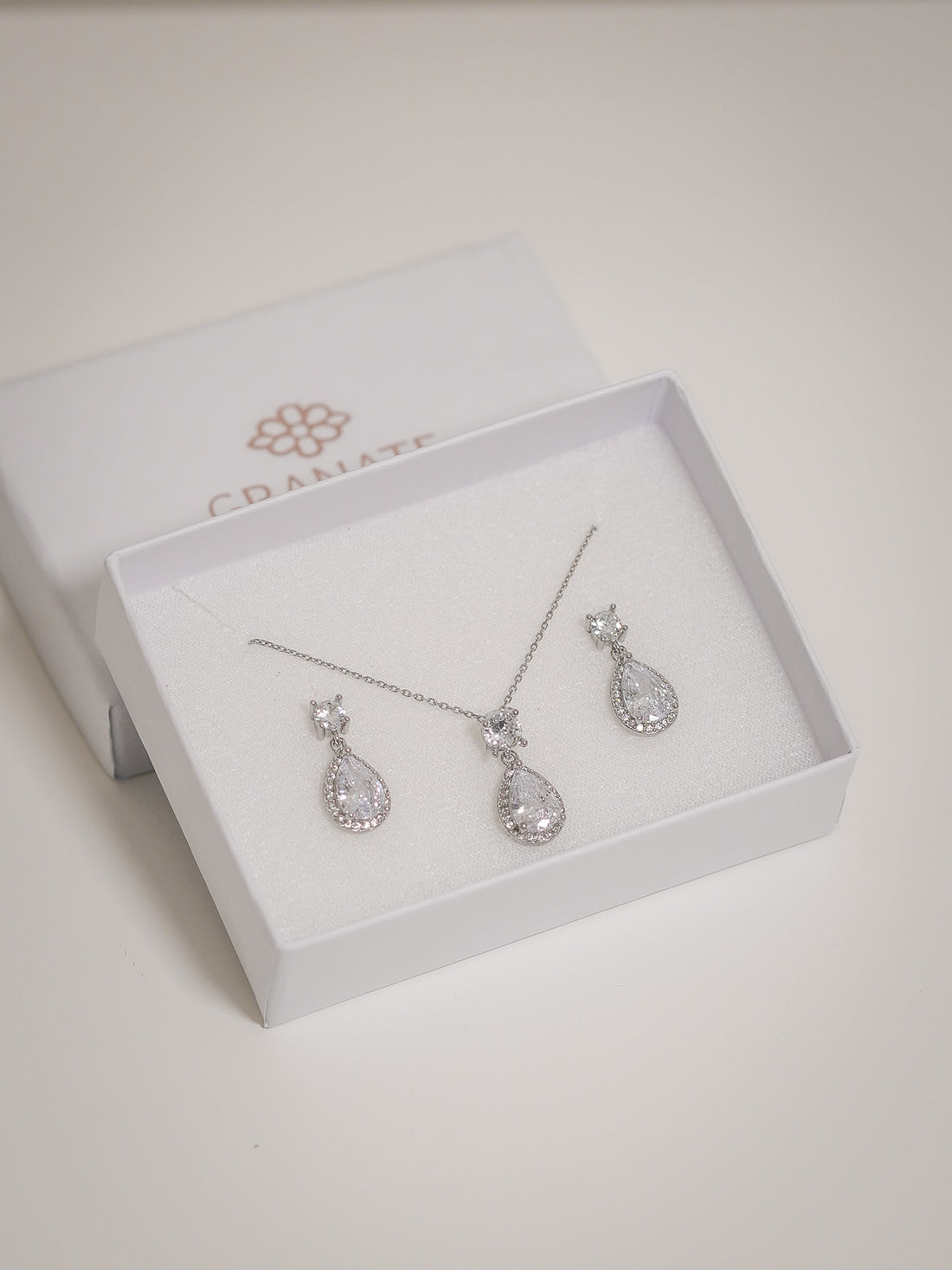 Juego Punto Gota Halo de Plata