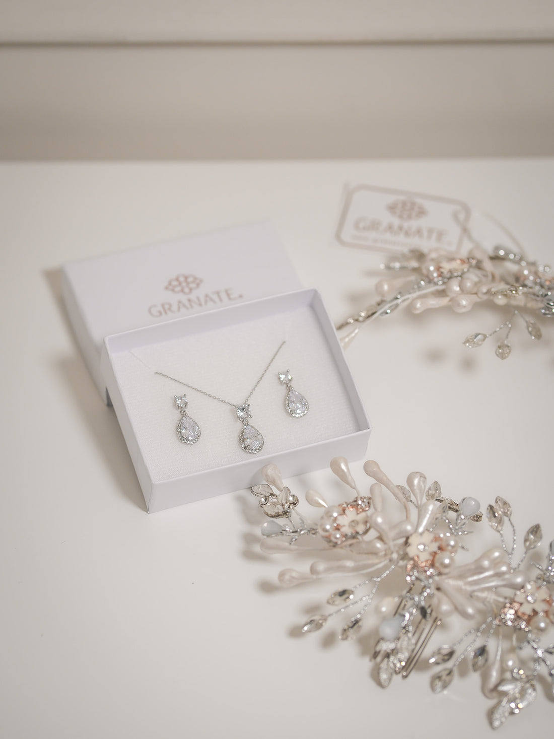 Juego Punto Gota Halo de Plata