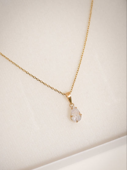 Collar Gota de Oro 10 kilates