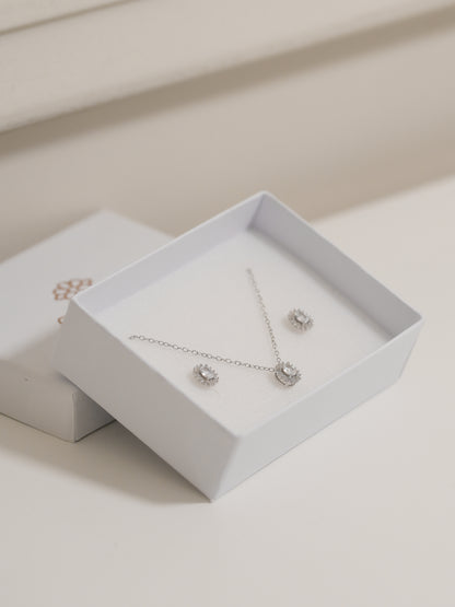 Juego Oval Mini de Plata