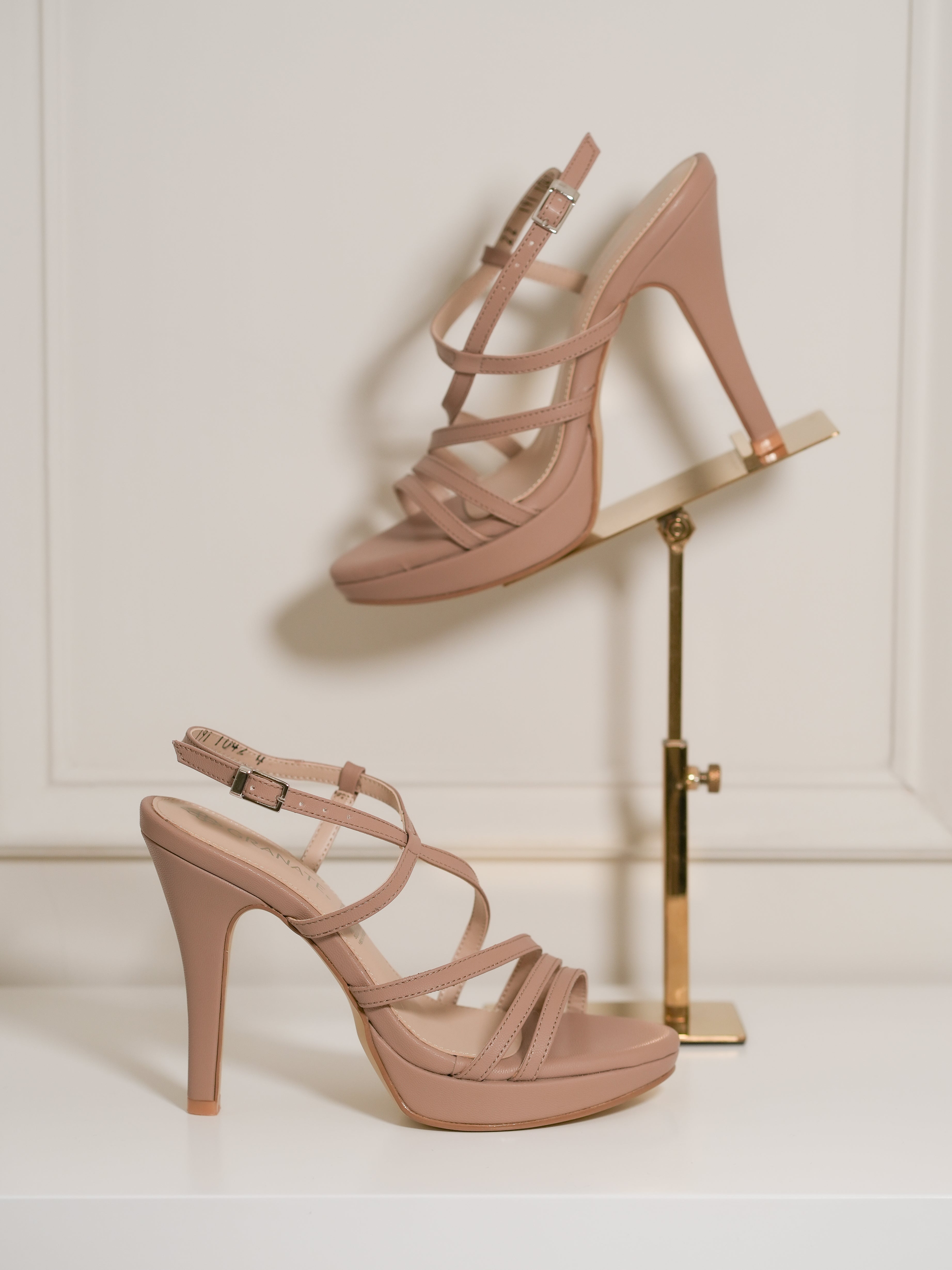 Zapatillas Melania Taupe