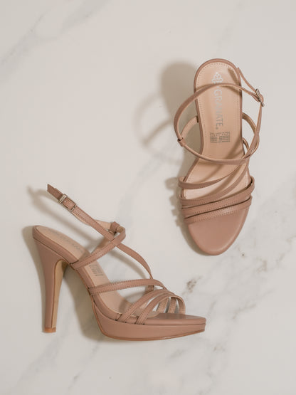 Zapatillas Melania Taupe