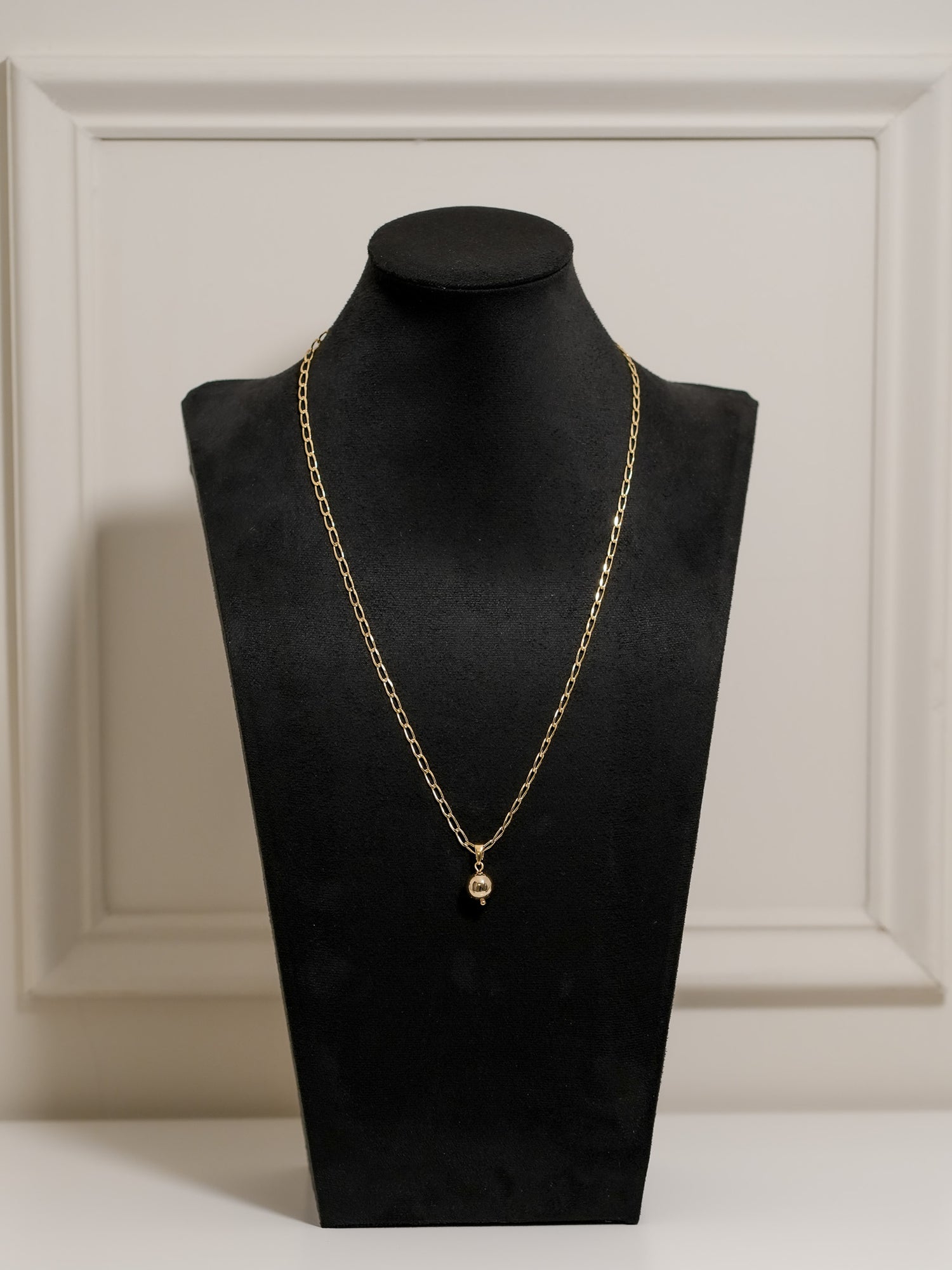Collar Largo Dije Bola