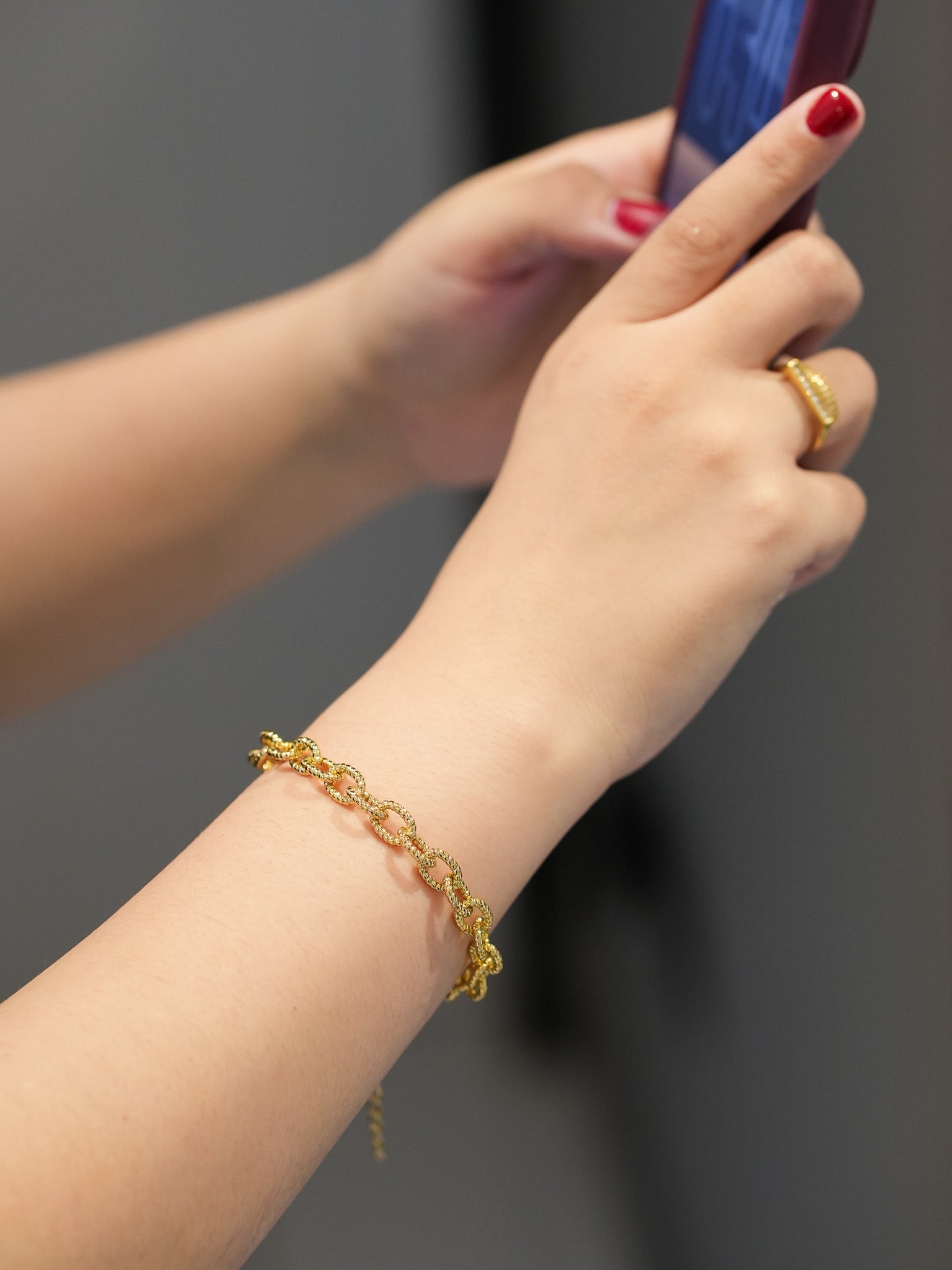 Pulsera Eslabones Ovalos