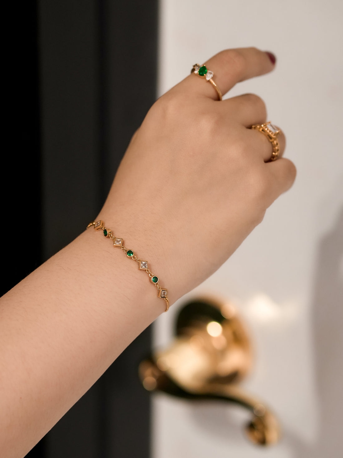 Pulsera Rombos Circulos